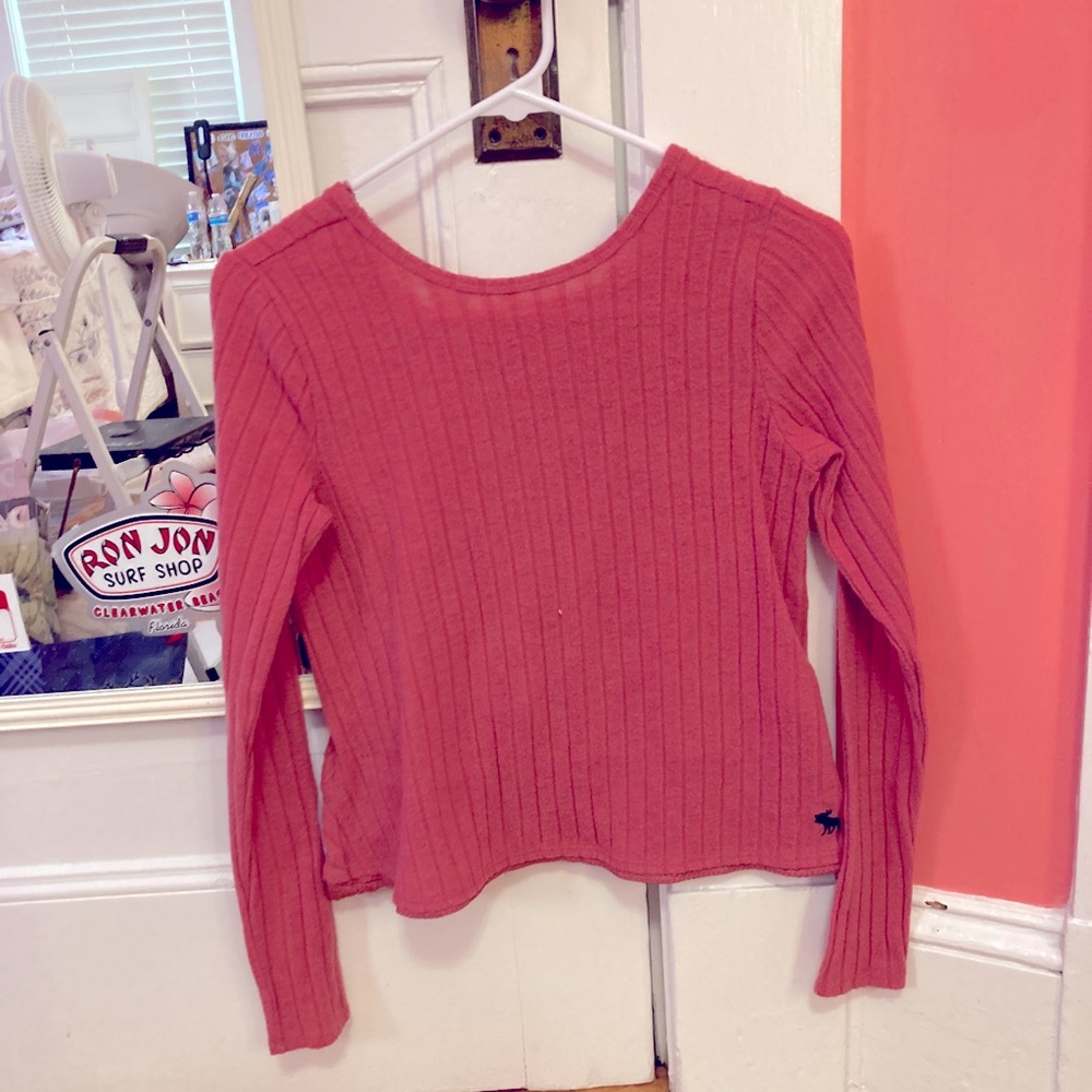 ★ABERCROMBIE LONG SLEEVE LACE SHIRT ★